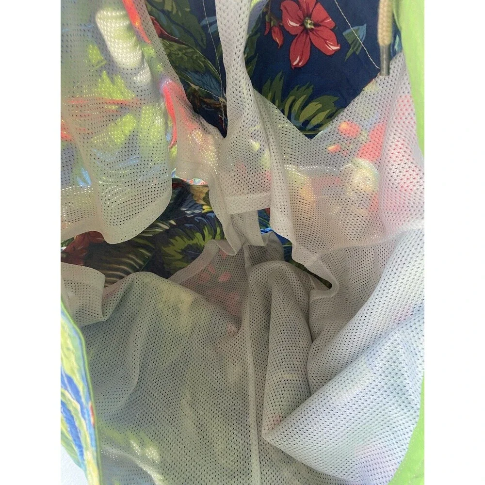 Polo Ralph Lauren Mens 7-1/4-Inch Classic-Fit Swim Trunks Size 38 Parrot Tropics